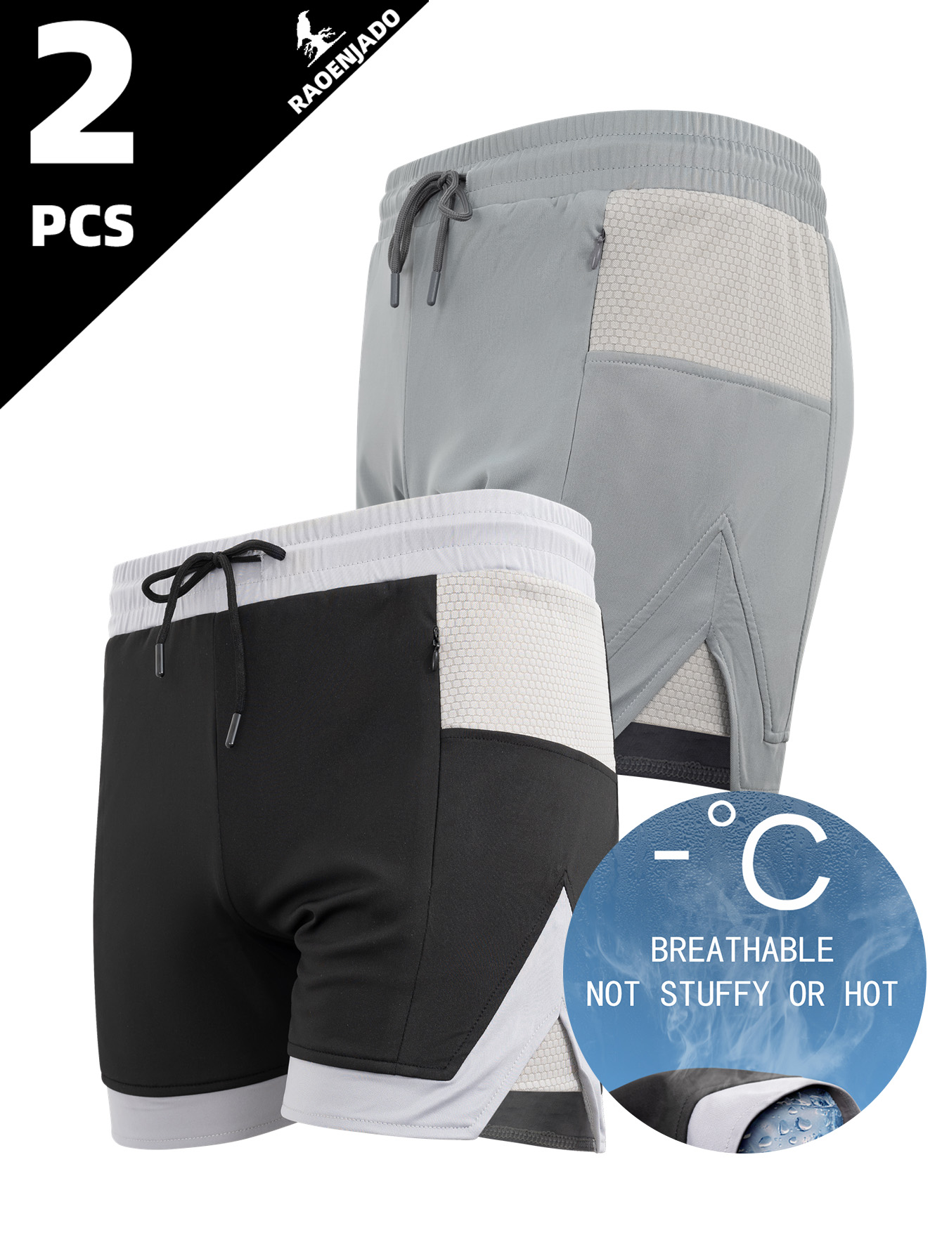 Trunk Breathable Men - Herenshorts, snel drogend, zomer, hardlopen, lichtgewicht,