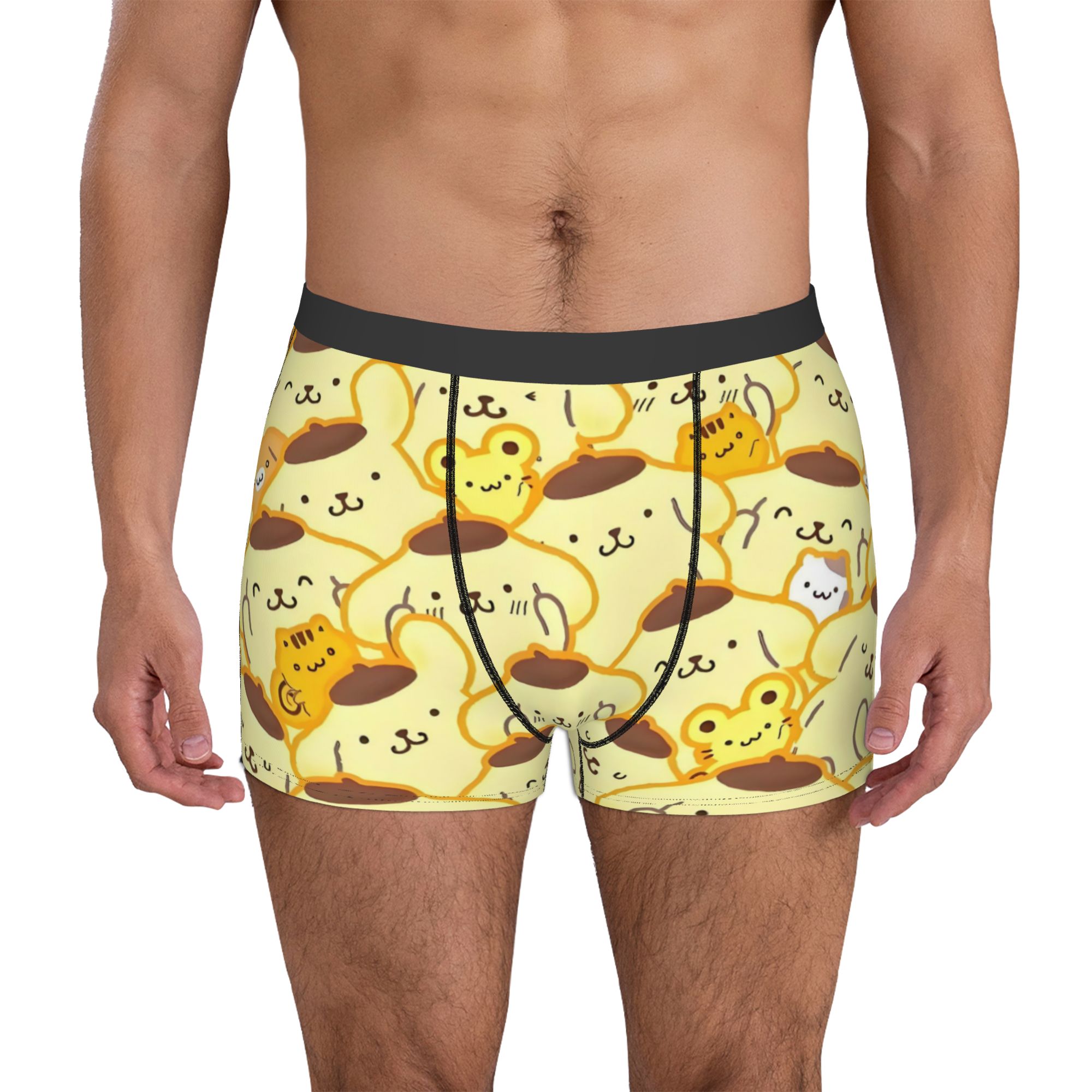 Boxer Shorts Modal - Cartoon Pompompurin ondergoed heren bedrukte anime