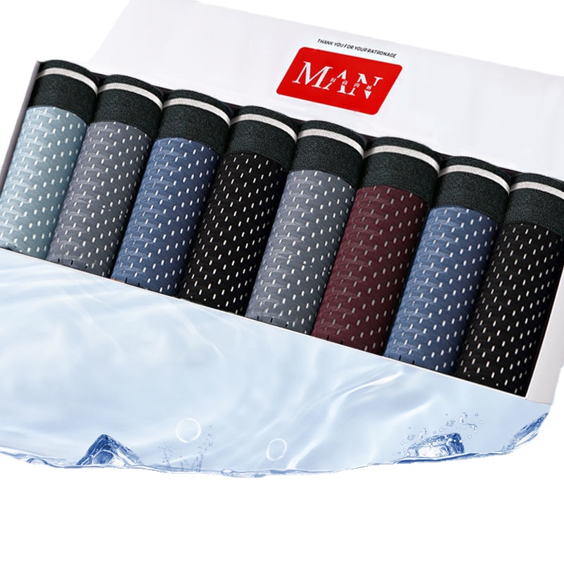 Boxer Shorts Modal - 8 stks/partij heren Slipje Ijs Zijde