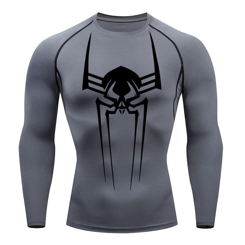 T Shirt Tight Fit - Sporttop voor heren, sneldrogend, nauwsluitend shirt