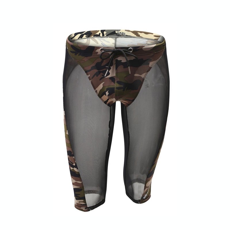 Mesh Sport Boxer - Mesh Boxers Camouflage Mannen Ondergoed Elastische