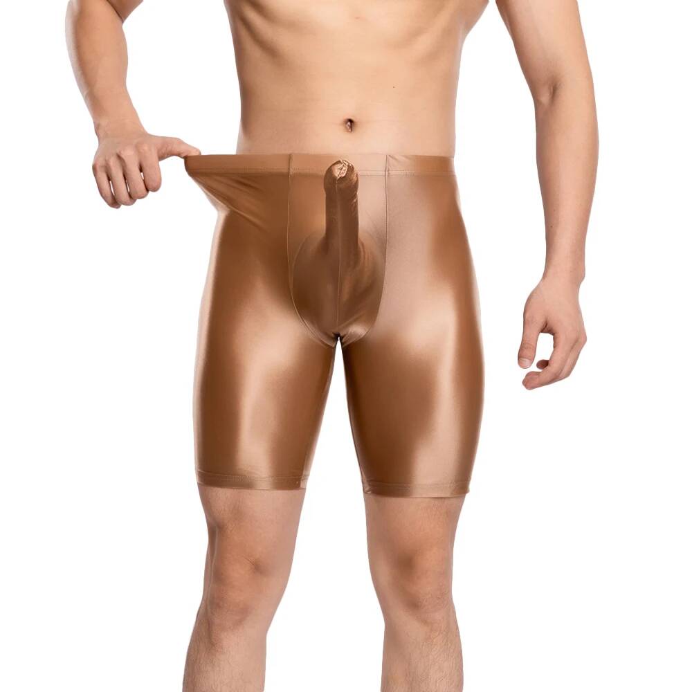 Pouch Boxer Pouch - Sexy Mannen Satijn Glad COCK Ring