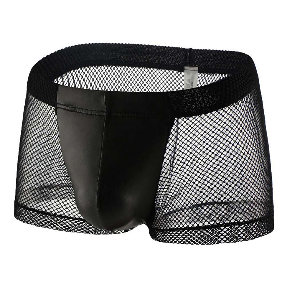 Pouch Boxer Pouch - Heren Mesh Doorzichtige Boxershorts Ademend Mid-rise