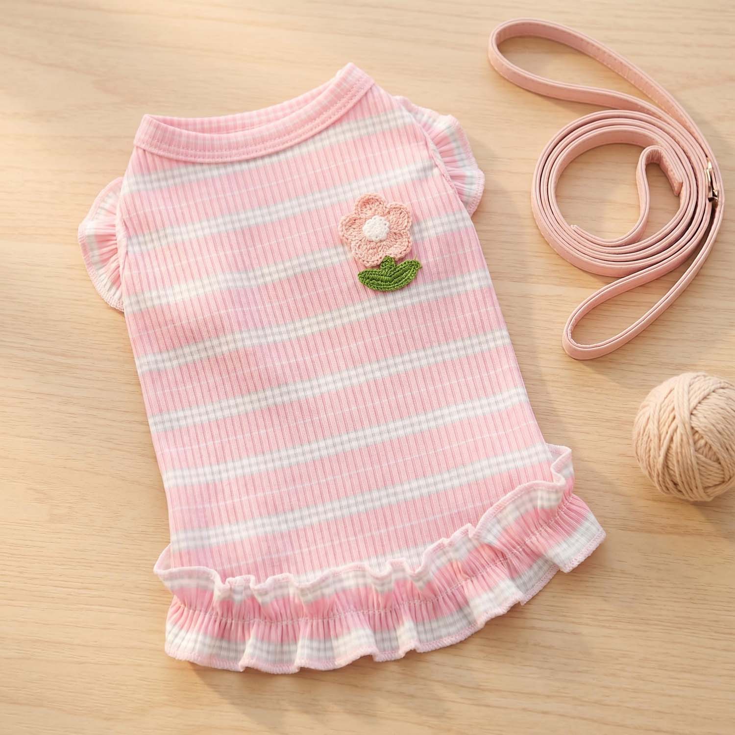 Tank Top Ribbed - 1 stuk schattig geruit gestreept zomer