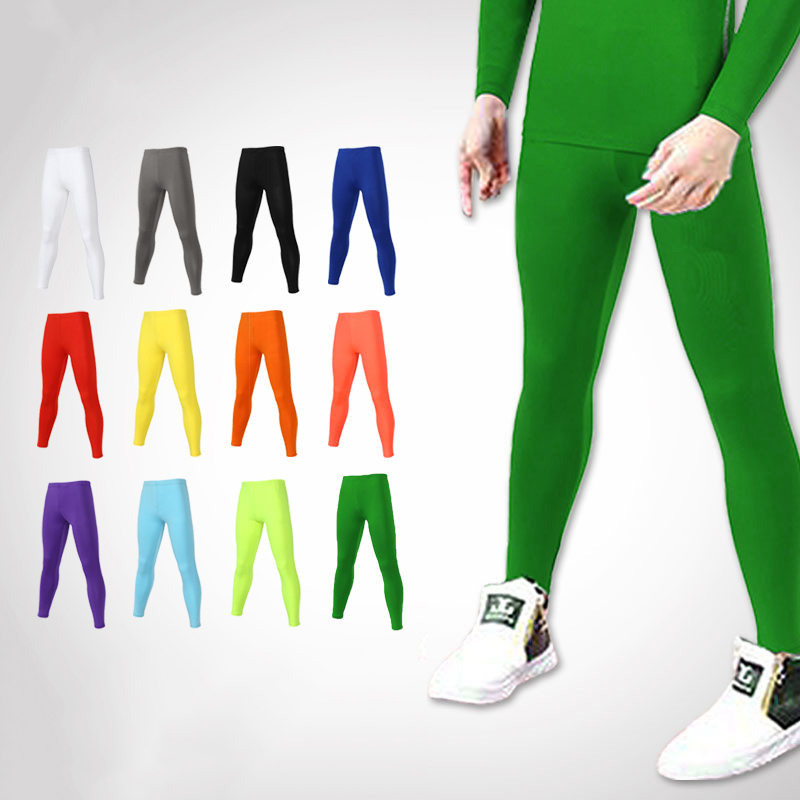 Compression Long Pant - Running Tights voor kinderen GYMbroek Kinderen