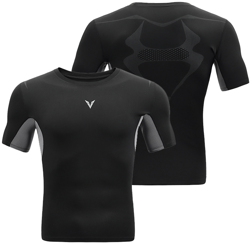 T Shirt Tight Fit - Heren Fitness Sportkleding Bodybuilding Sport T-Shirt