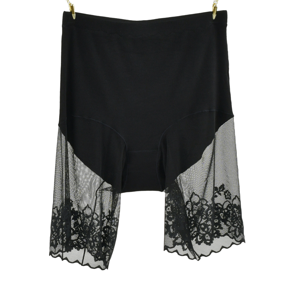 Boxer Shorts Modal - Vrouwen Hoge Taille Veiligheidsshorts Sheer Lace