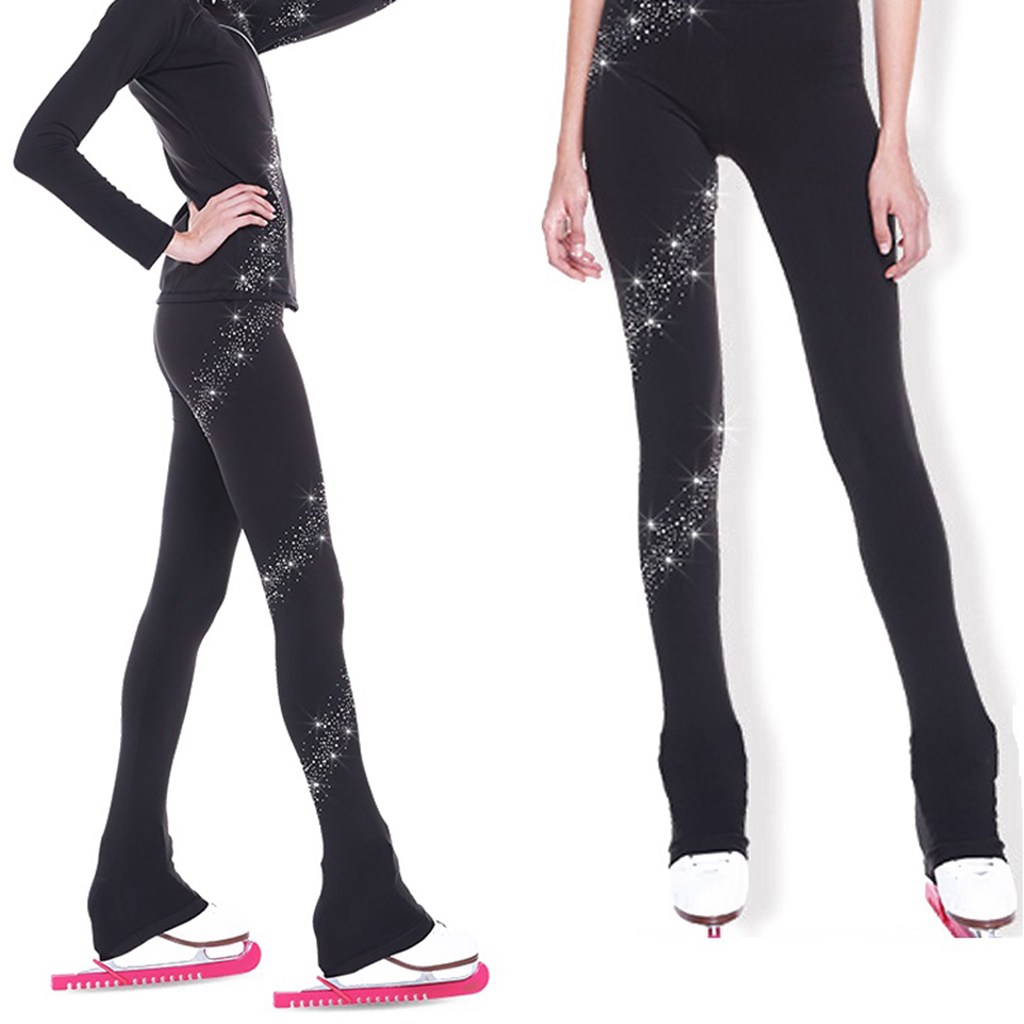 Compression Long Pant - Prestaties Figuur Schaatsen Lange Broek-Compressie Schaatsen