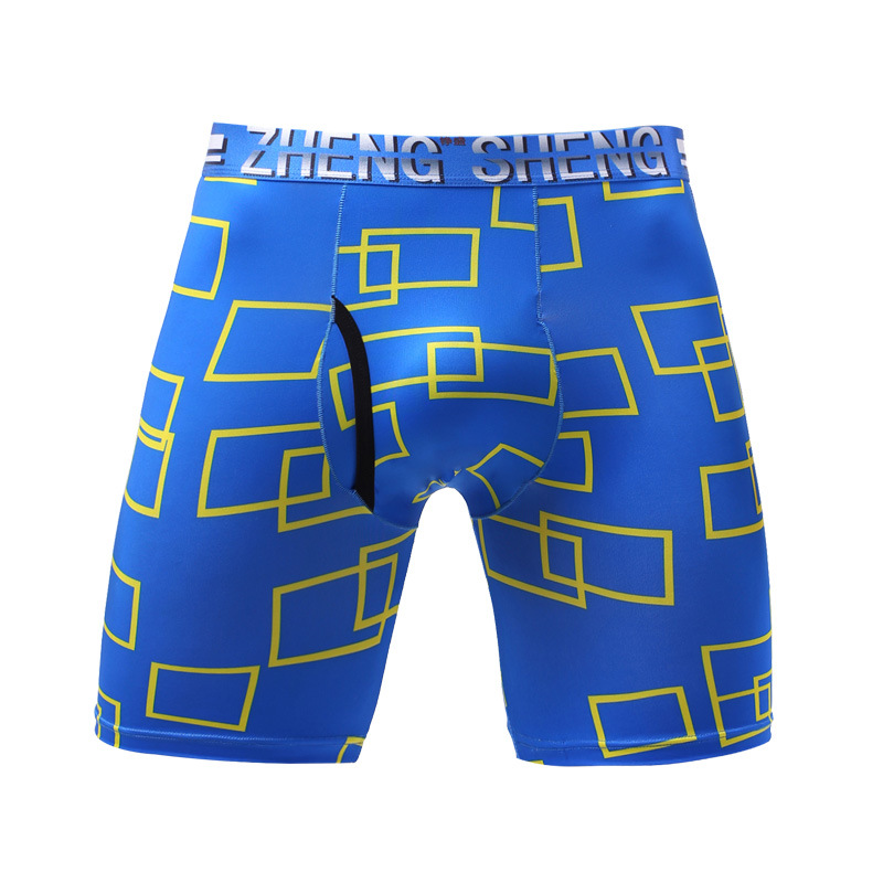Long Leg Trunk Men - Heren Ondergoed Boxers Shorts Homme Ijs