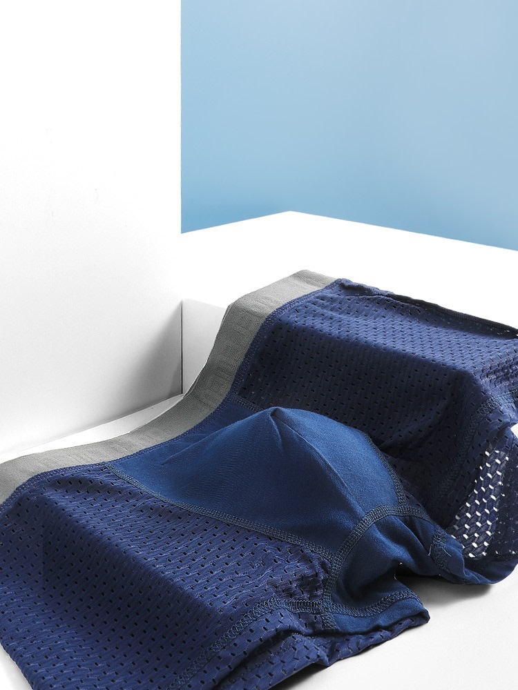 Mesh Sport Boxer - Herenondergoed Herenboxers sport ijsgaas ogen ademende