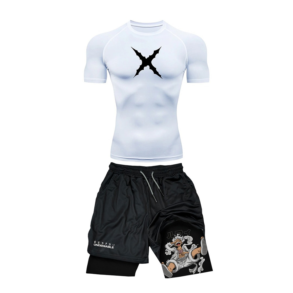 T Shirt Tight Fit - Zomer Nieuwe EEN STUK Luffy Strakke