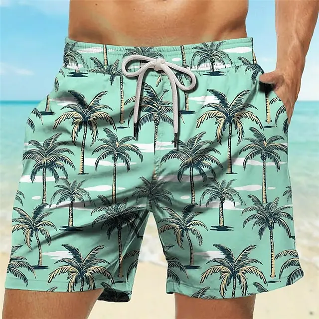 Tropische palmboom 3D-geprinte - Trunk Breathable Men recensie en prijs