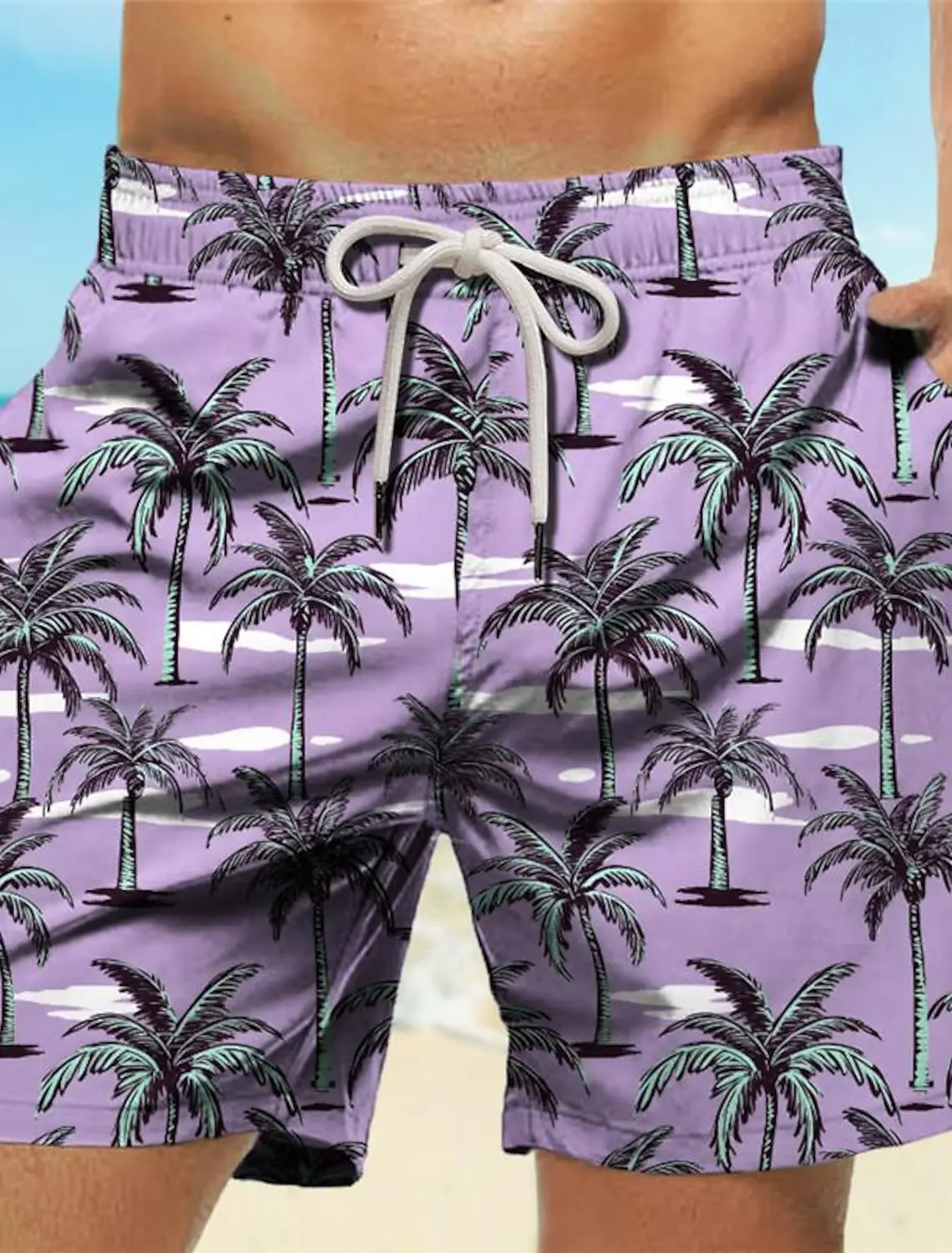 Tropische palmboom 3D-geprinte - Trunk Breathable Men recensie en prijs
