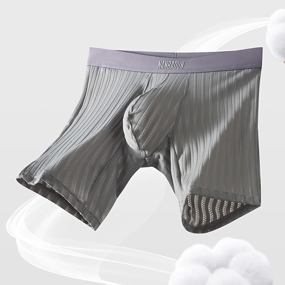 Herenshorts van ijszijde, lang - Long Leg Trunk Men recensie en prijs
