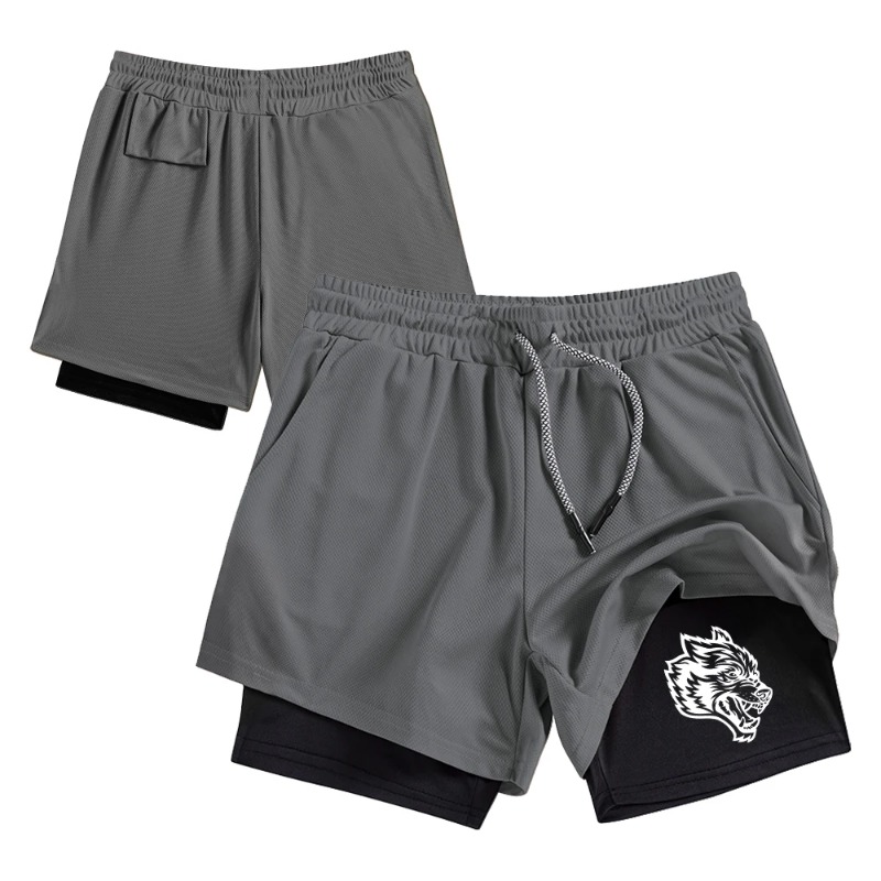 Herenshorts met dubbele laag,  - Compression Shorts Athletes recensie en prijs