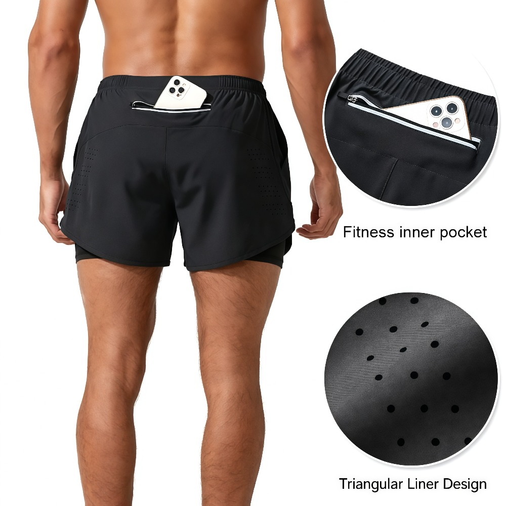 1 stuks heren atletische hardl - Compression Shorts Athletes recensie en prijs