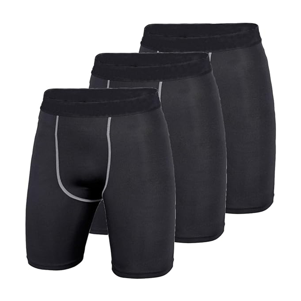 3 Pack Compressie Shorts Heren - Compression Shorts Athletes recensie en prijs