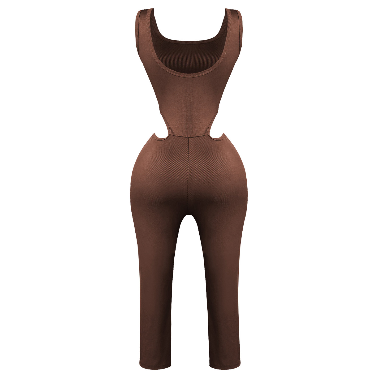 Dames Workout Jumpsuit Mouwloo - Tank Top Ribbed recensie en prijs