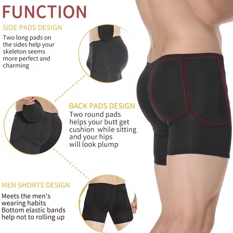 Mannen Gewatteerde Hip Enhance - Boxer Brief Pack Cotton recensie en prijs