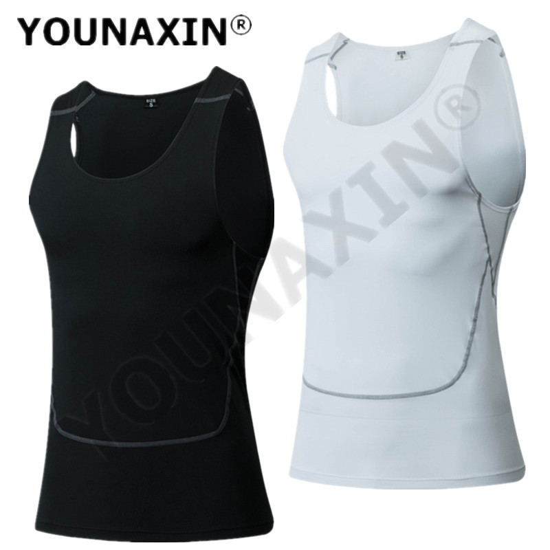 Heren Zwarte Sport Skinny Vest - T Shirt Tight Fit recensie en prijs