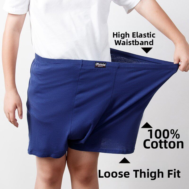 Heren Plus Size Boxer Briefs 1 - Long Leg Trunk Men recensie en prijs