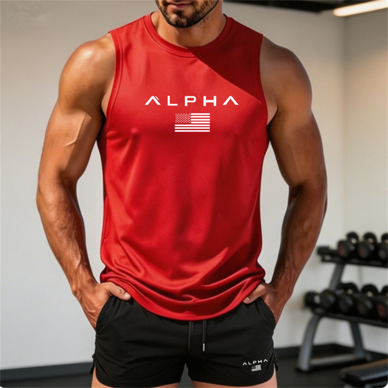 2026 Alpha Heren Fitnessvest m - Undershirt Crew Neck recensie en prijs