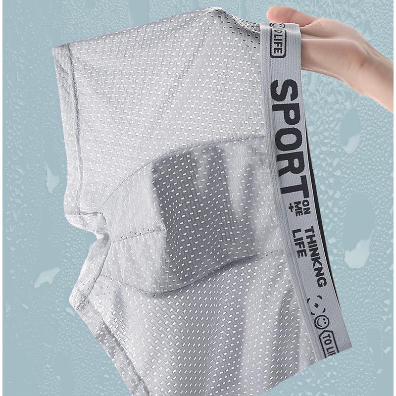 5 stuks heren ice silk mesh bo - Mesh Sport Boxer recensie en prijs