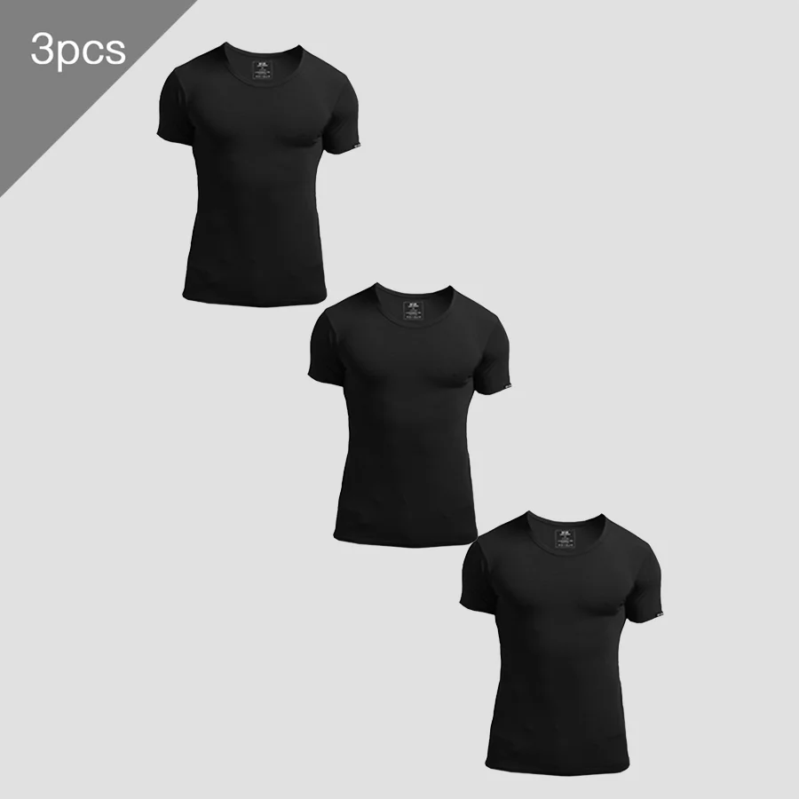 3 stuks heren zomer T-shirt me - Undershirt Crew Neck recensie en prijs