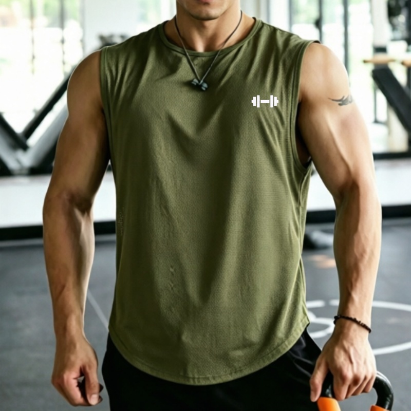 2026 Heren mesh quick-dry tank - Undershirt Crew Neck recensie en prijs