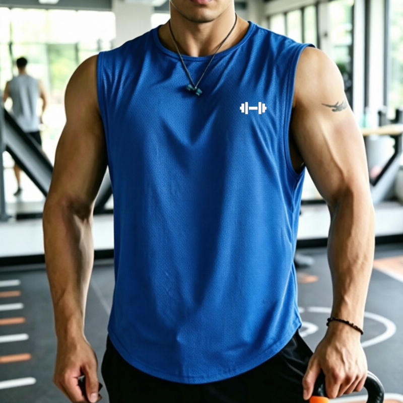 2026 Heren mesh quick-dry tank - Undershirt Crew Neck recensie en prijs