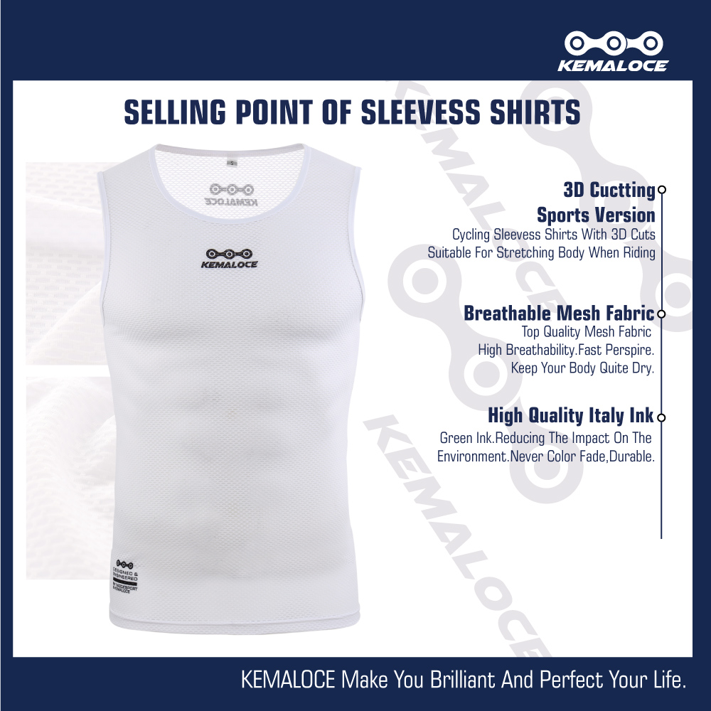 Kemaloce Fietsen Basislaag Mou - Sleeveless Undershirt recensie en prijs