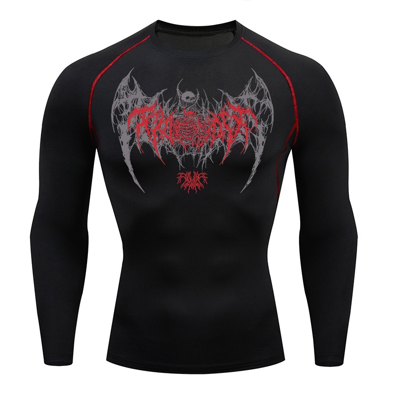 Compressieshirts met schedelvl - Base Layer Top recensie en prijs