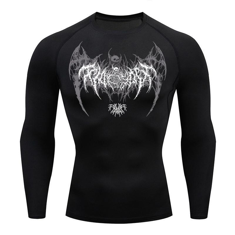 Compressieshirts met schedelvl - Base Layer Top recensie en prijs