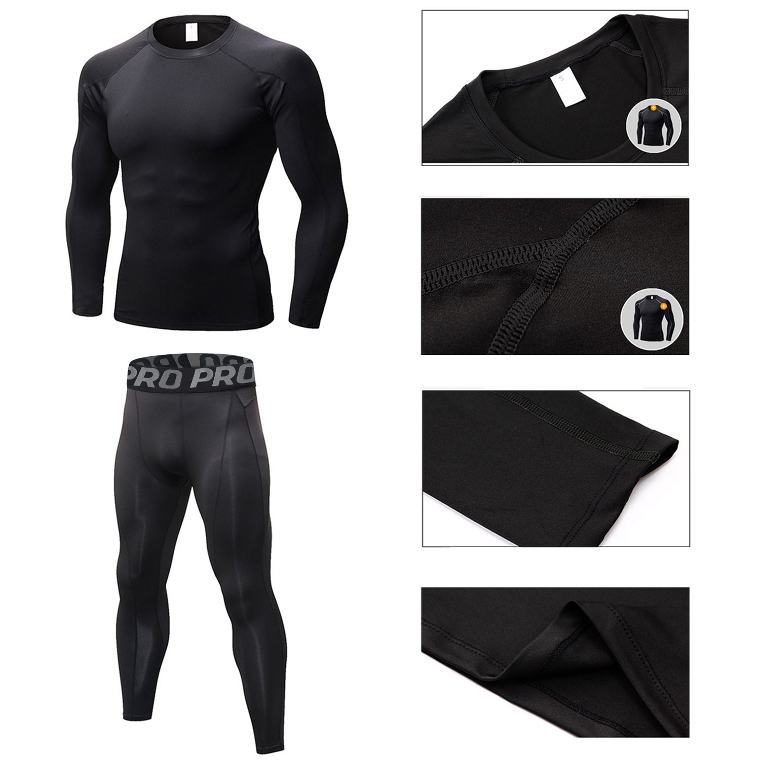 Heren Workout Compressiebroek  - Compression Long Pant recensie en prijs