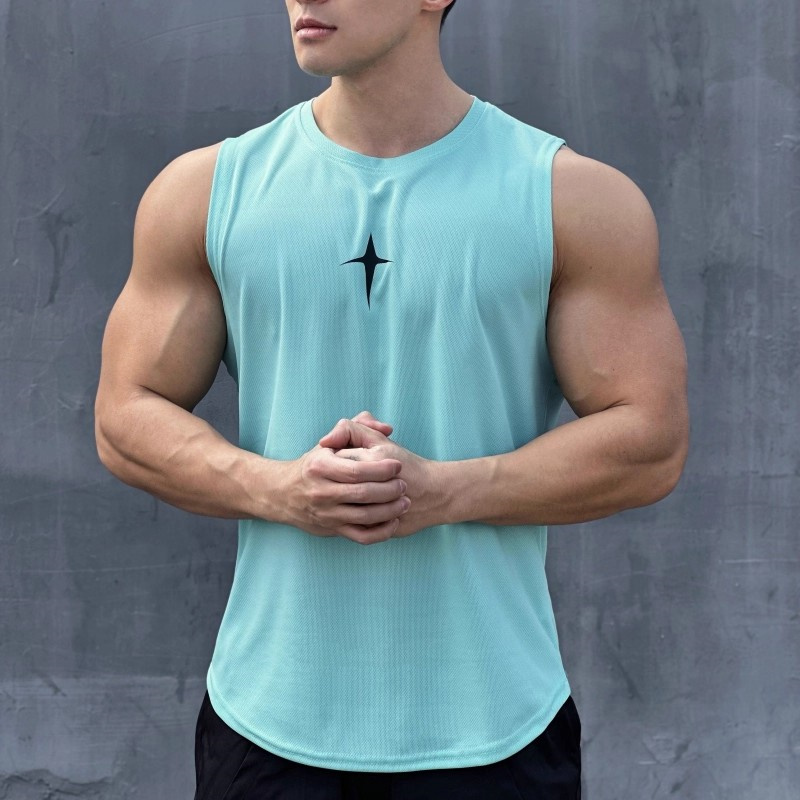 zomer Mouwloos vest outdoor ca - Undershirt Crew Neck recensie en prijs