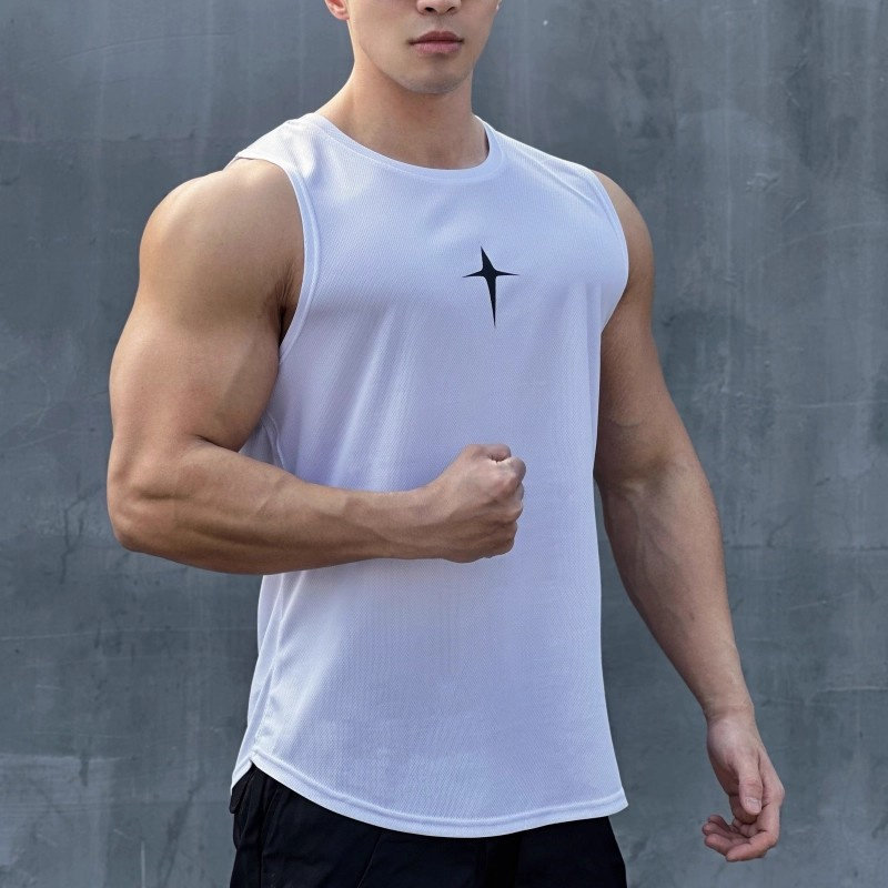 zomer Mouwloos vest outdoor ca - Undershirt Crew Neck recensie en prijs