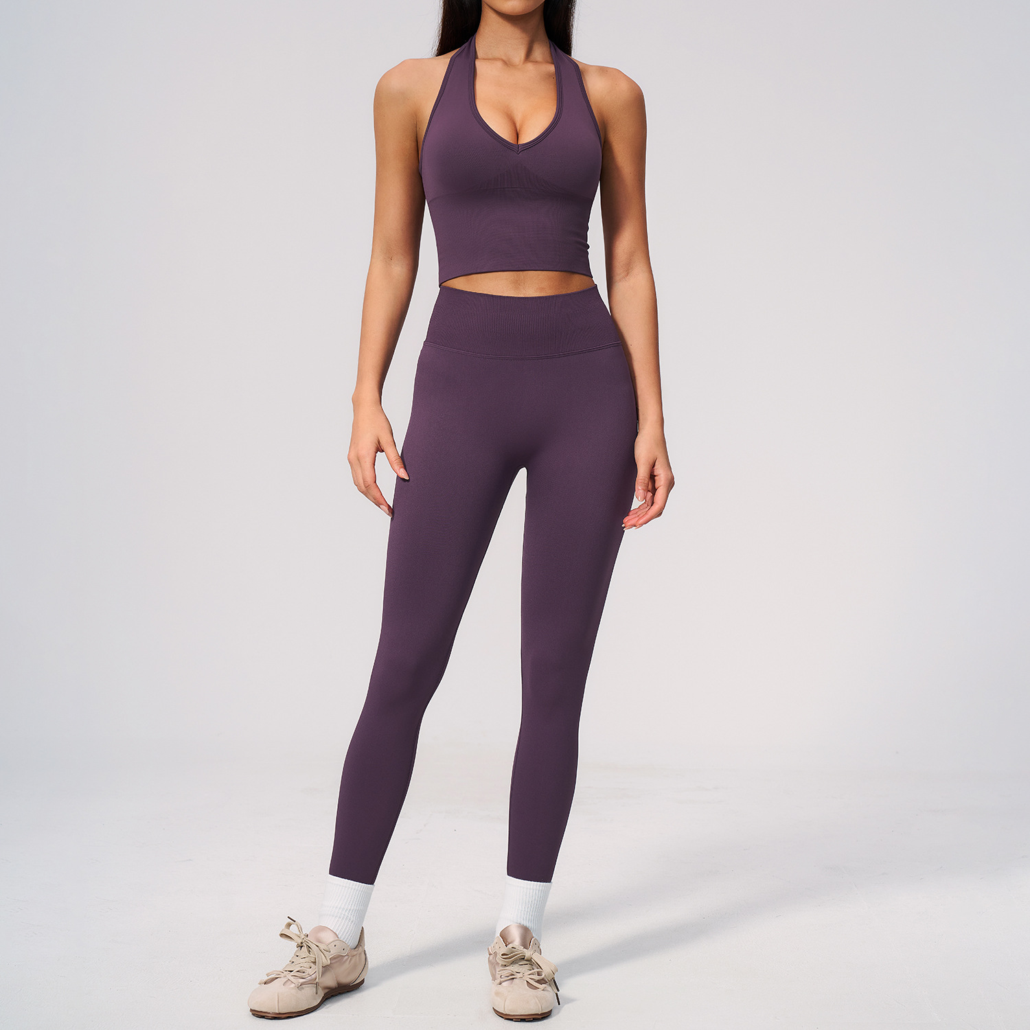 Naadloze yogakleding 2-delig d - Compression Shorts Athletes recensie en prijs