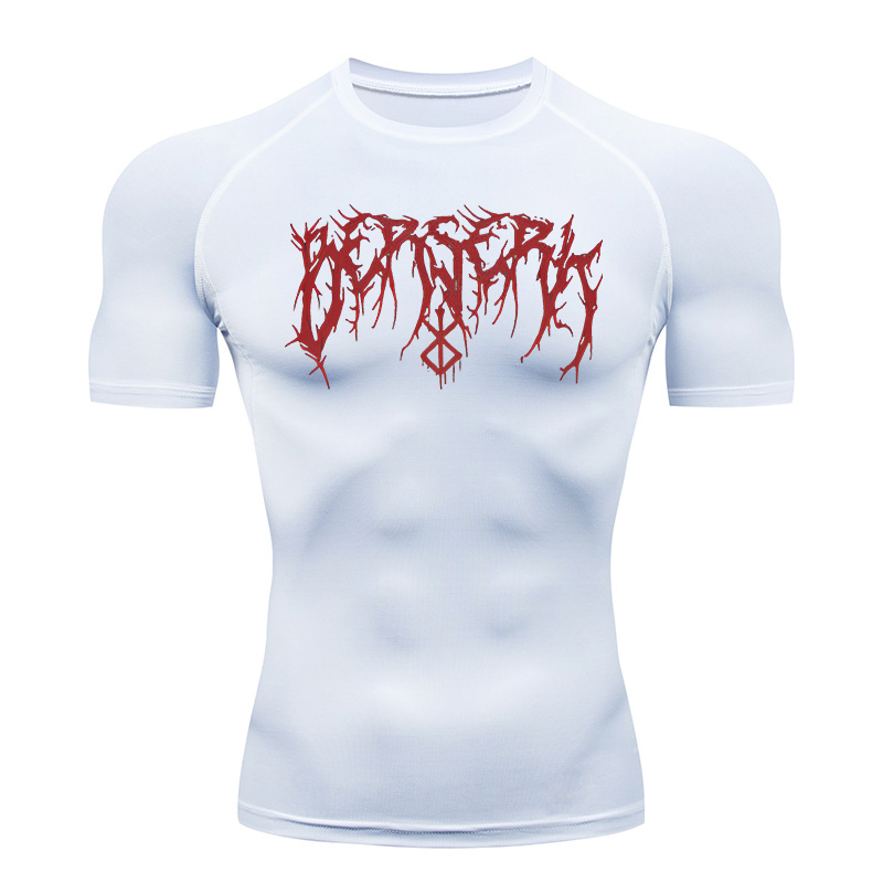 Gym Workout Rash Guard voor Ma - Base Layer Top recensie en prijs