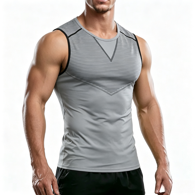 Uitgebreide training mouwloze  - T Shirt Tight Fit recensie en prijs