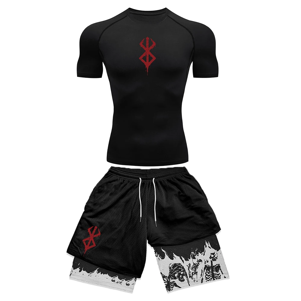 Anime 3D Gedrukt Heren Compres - Compression Shorts Athletes recensie en prijs