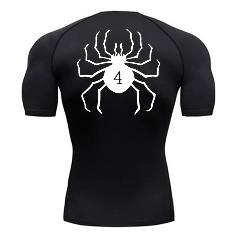 Compressieshirts met spinnenpr - Base Layer Top recensie en prijs