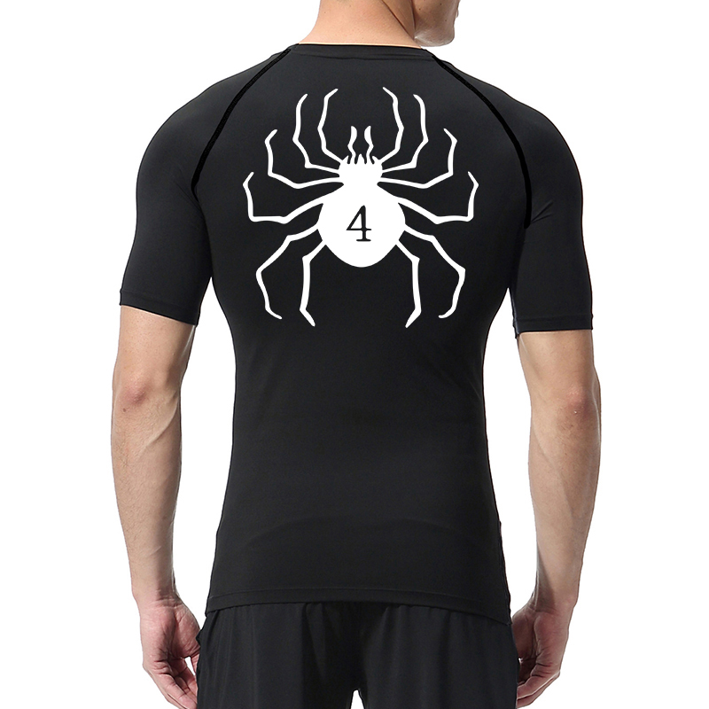 Compressieshirts met spinnenpr - Base Layer Top recensie en prijs