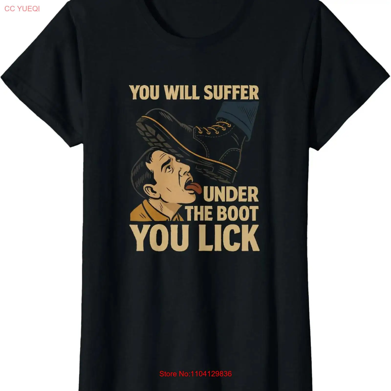 You Will Suffer Under The Boot - Undershirt Crew Neck recensie en prijs