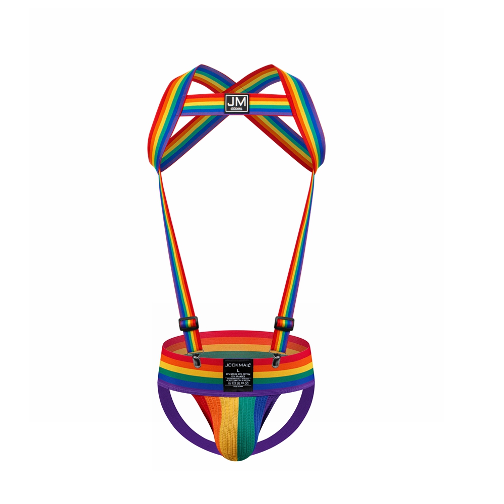 JOCKMAIL Regenboog Body Harnes - Jockstrap Athletic recensie en prijs