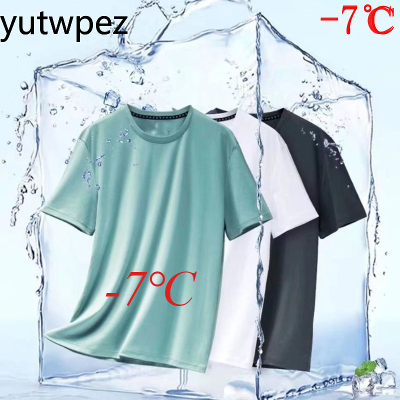 Zomer IJs Zijde Heren T-Shirt  - T Shirt Tight Fit recensie en prijs