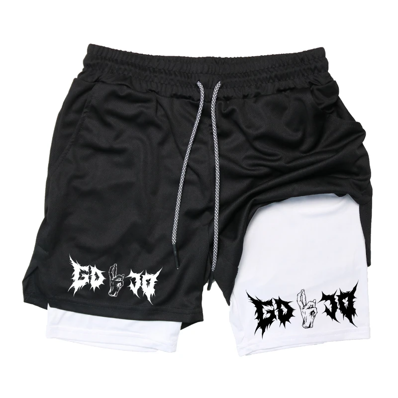 Print 2-in-1 hardloopshorts vo - Compression Shorts Athletes recensie en prijs