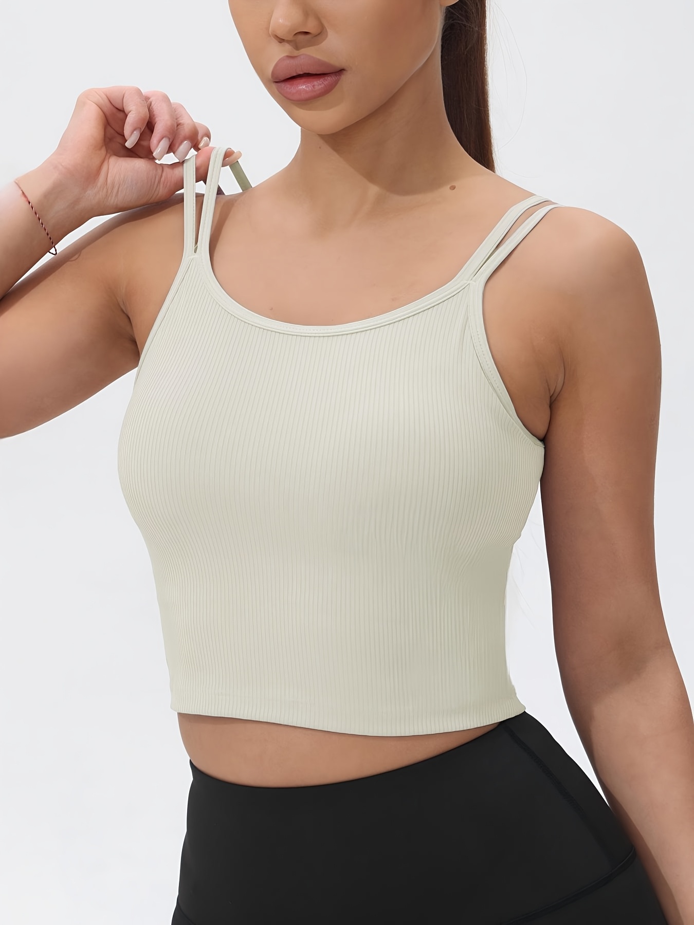 Fitfemme geribbelde mouwloze c - Tank Top Ribbed recensie en prijs