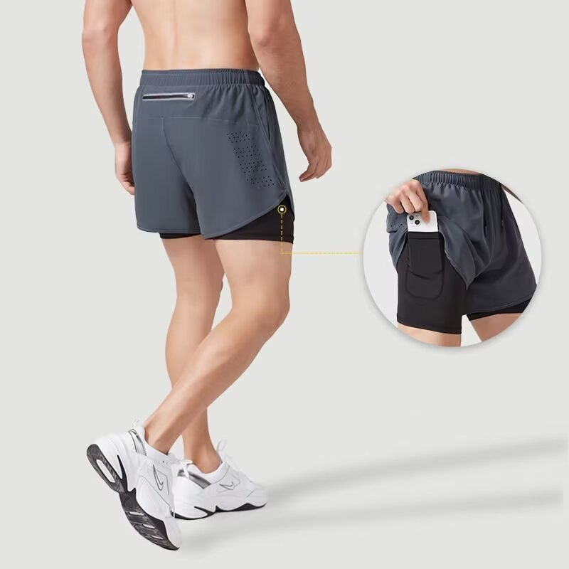 Heren 2-in-1 compressie liner  - Compression Shorts Athletes recensie en prijs