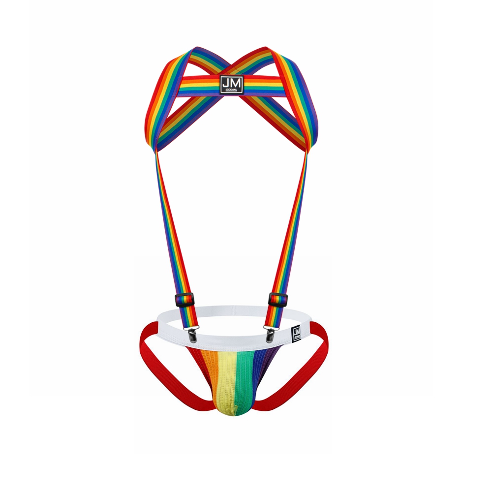 Regenboog harnas Verstelbare e - Jockstrap Athletic recensie en prijs