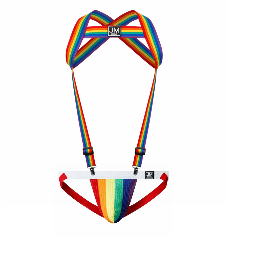 Regenboog harnas Verstelbare e - Jockstrap Athletic recensie en prijs